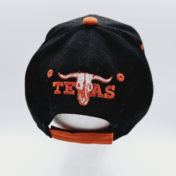 BULLBOT | Texas longhorn embroidered adjustable cap hat - Picture 4 of 7
